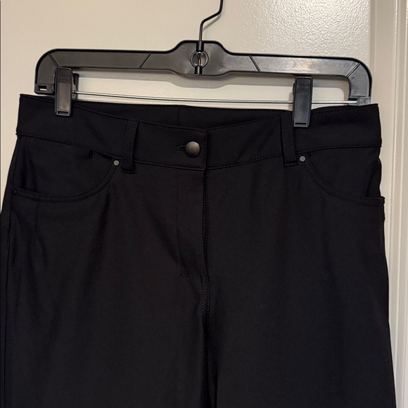 City Sleek 5 Pocket High-Rise Wide-Leg Pant Full Length Light Utilitech black - Picture 13 of 16